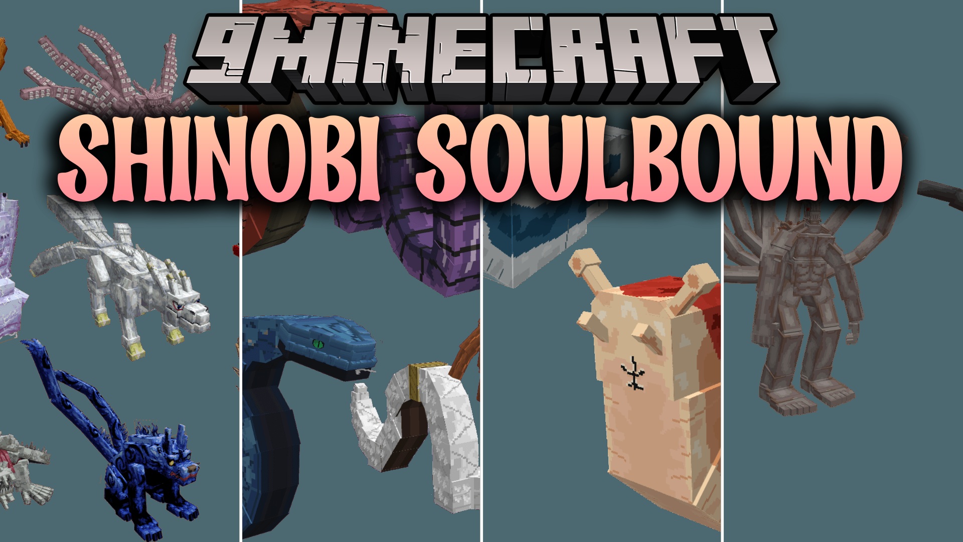 Shinobi Soulbound Mod (1.20.1) – Master Ninja Jutsu and Control Tailed Beasts