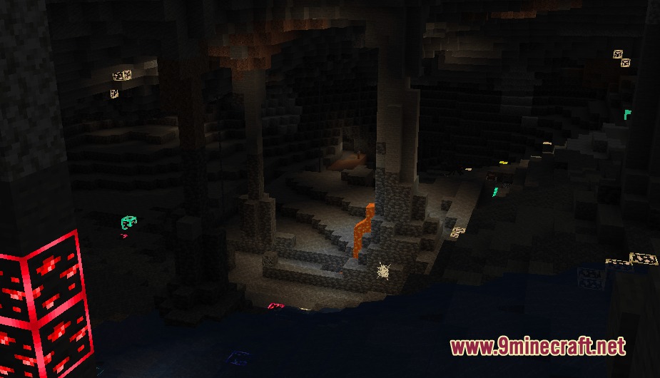 Shiny Ores Heycronus Resource Pack (26.1.2, 1.20.1) – Glowing Treasures — screenshot 3