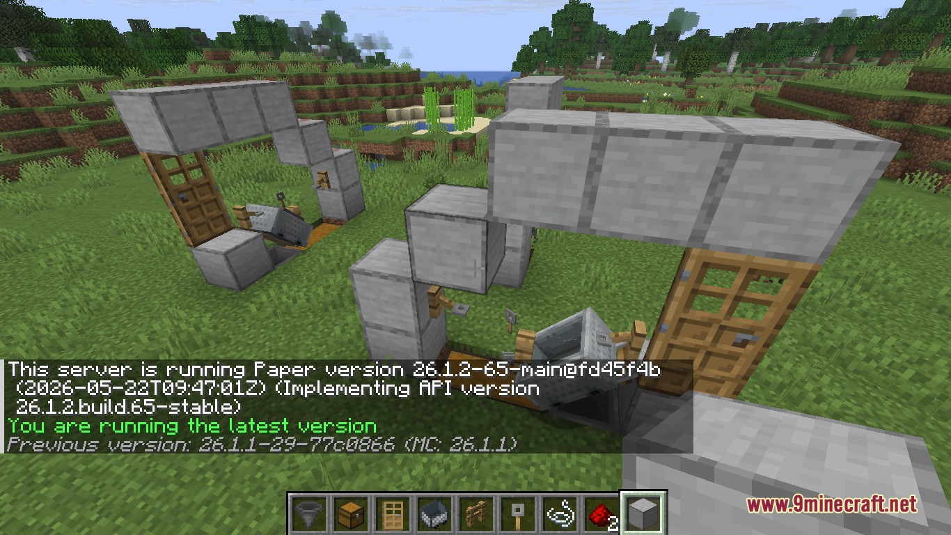 Silverline Engine Mod features a compact tripwire hook duplication machine in Minecraft