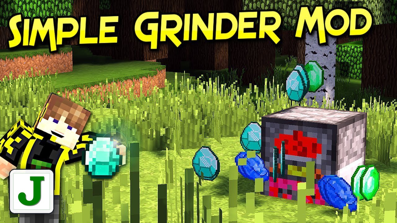 Simple Grinder Mod (26.2, 1.20.1) – Duplicate Your Diamonds And Minerals