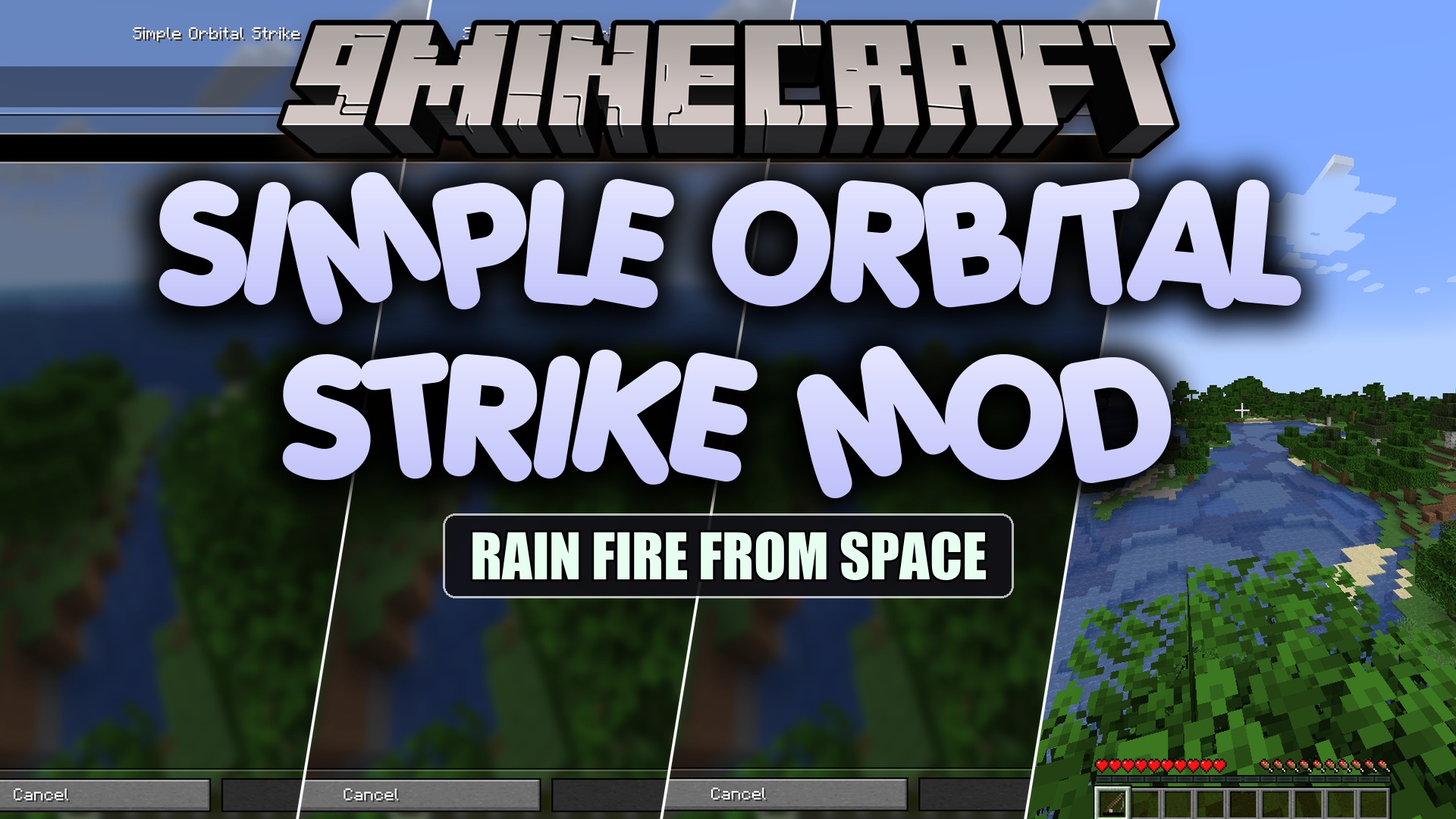 Simple Orbital Strike Mod (26.2, 1.21.1) – Rain Massive TNT Explosions