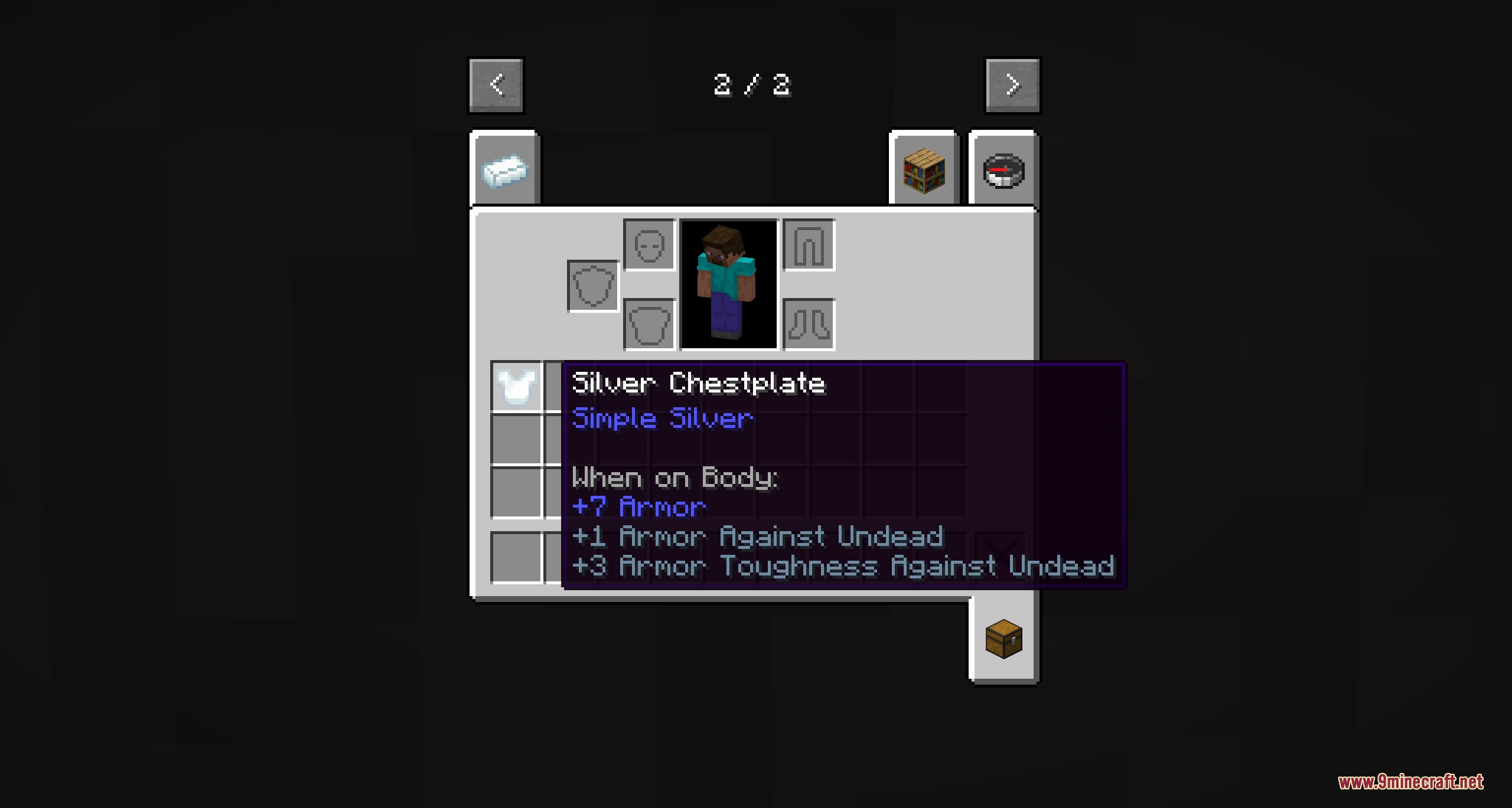 Simple Silver Mod (1.21.11, 1.20.1) – Crush Undead Hordes with Deadly Silver — screenshot 2