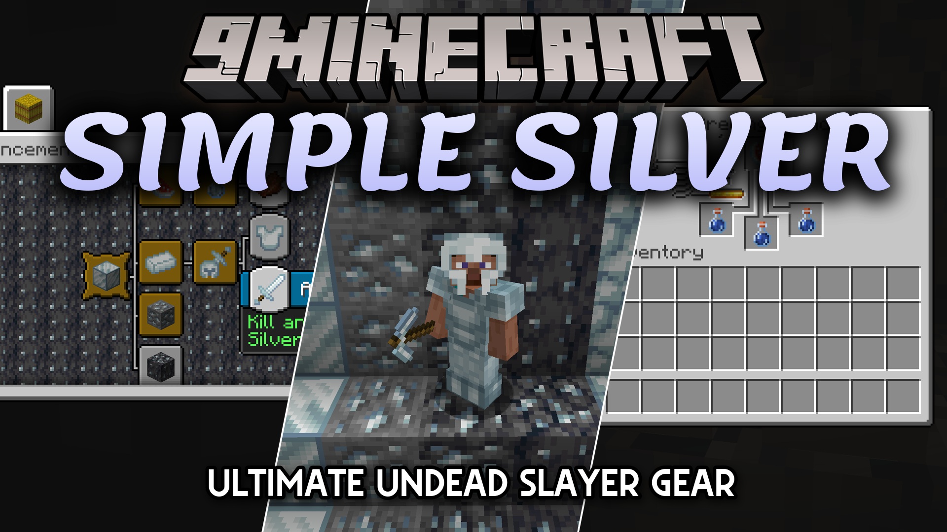 Simple Silver Mod (1.21.11, 1.20.1) – Crush Undead Hordes with Deadly Silver