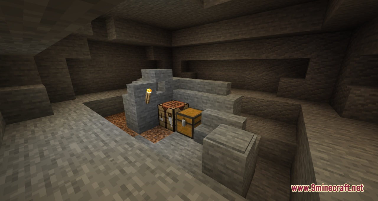 Simple Structures Caves Mod (26.2, 1.20.1) – Find Cozy Campsites and Ruins Deep — screenshot 8