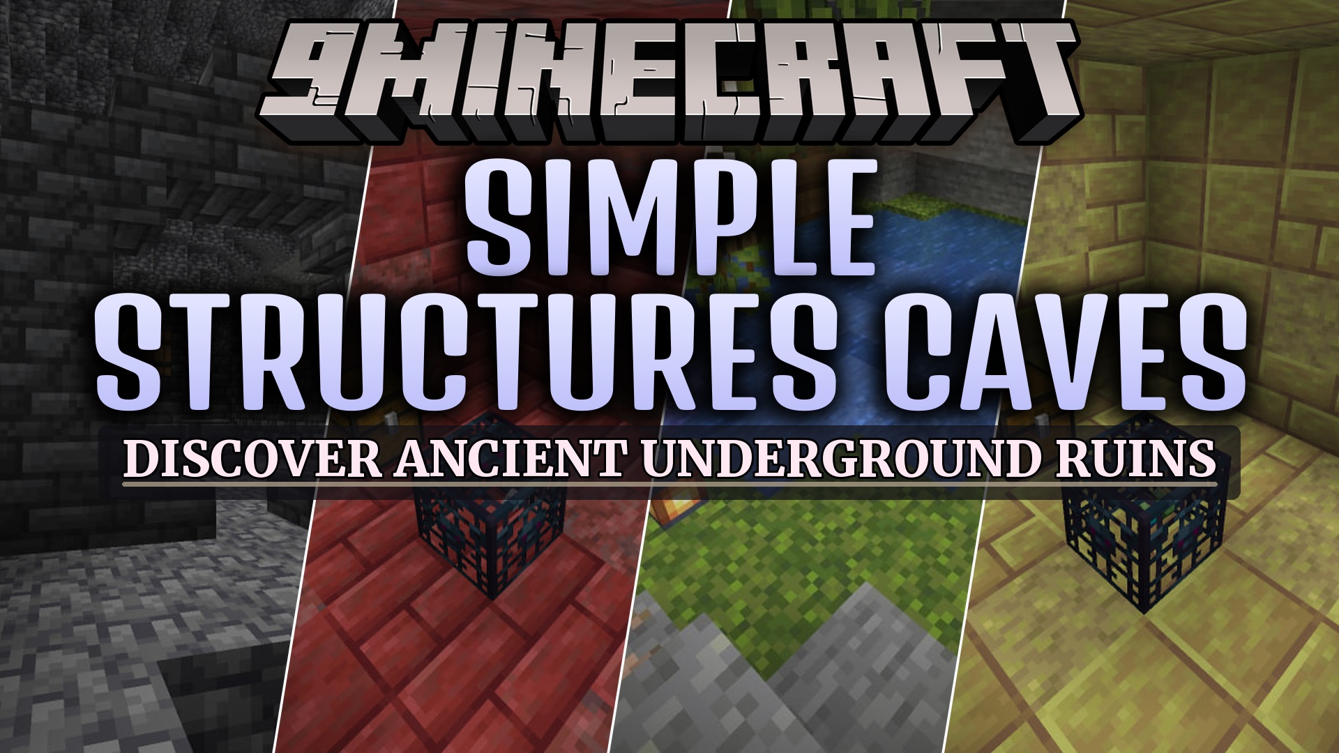 Simple Structures Caves Mod (26.2, 1.20.1) – Find Cozy Campsites and Ruins Deep