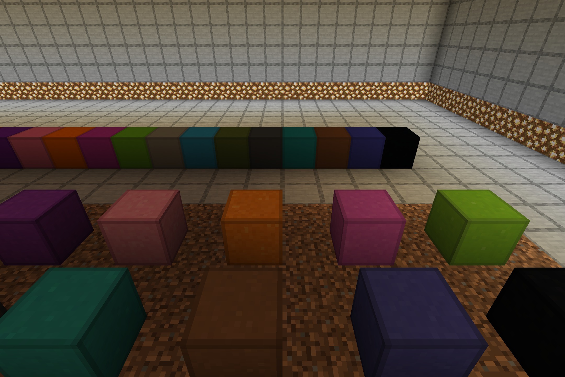 Simply Concrete Pack Resource Pack Screenshot 6 Detailed view of the flat and noise free concrete block surfaces