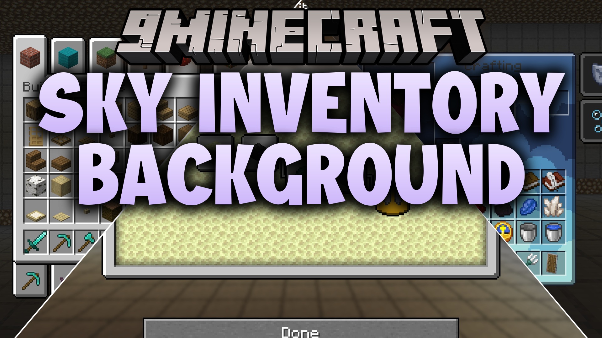 Sky Inventory Background Resource Pack