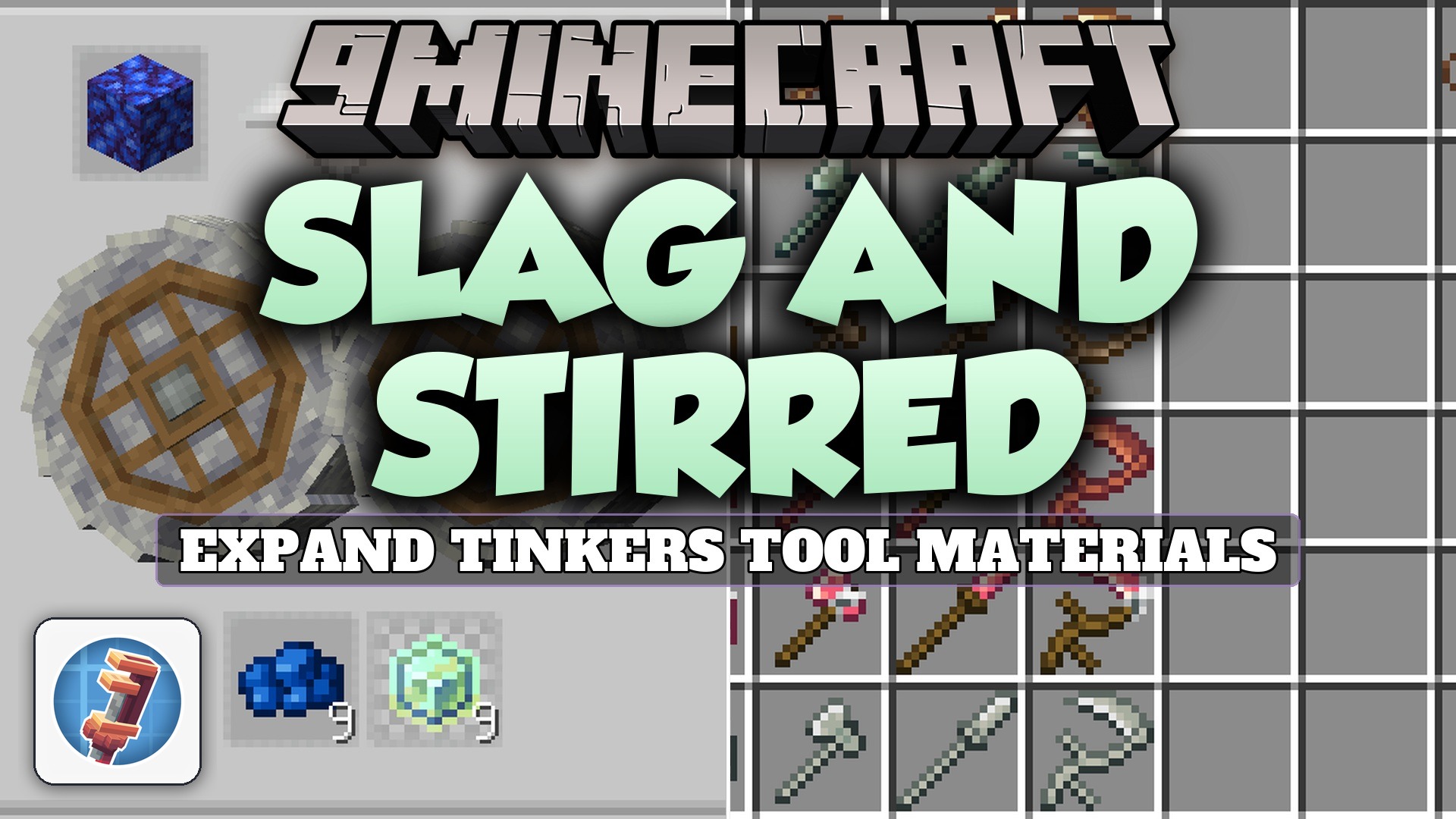 Slag and Stirred Mod (1.20.1) – Forge Create Machine Metals Into Custom Tools