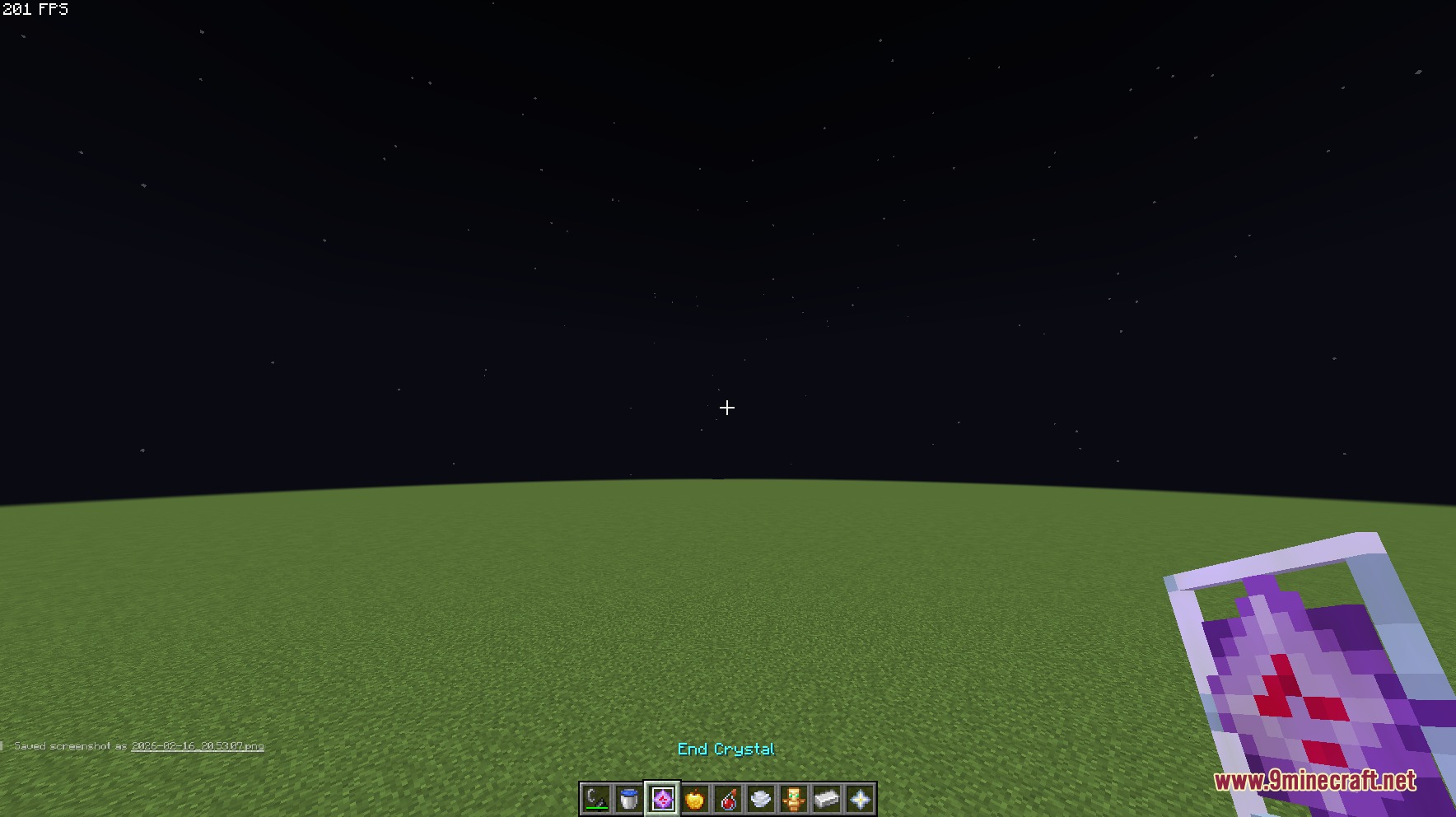 Small Utills Resource Pack Screenshot 3 Small Utills Resource Pack makes the End Crystal item smaller for better visibility