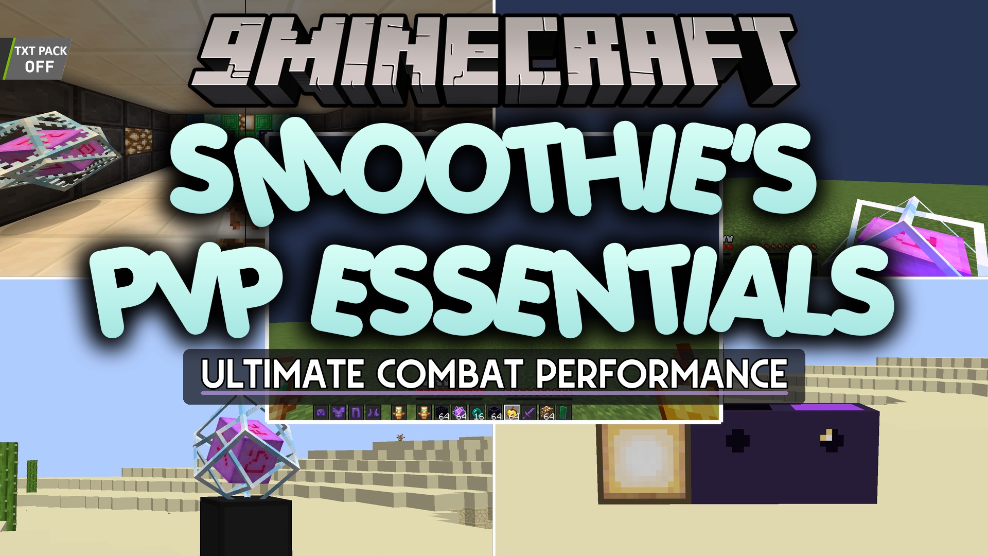 Smoothie's Pvp Essentials Resource Pack (1.21.11, 1.20.1)