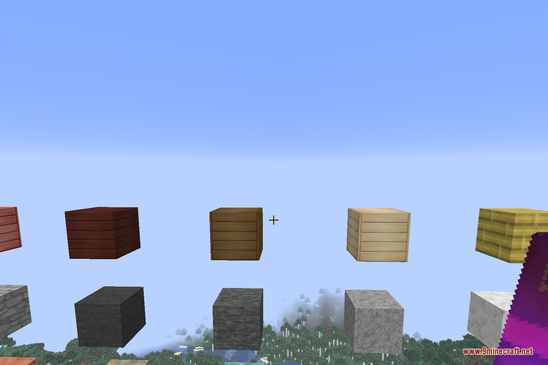Soartex Fanver wood planks and stone types with soft detailed shading