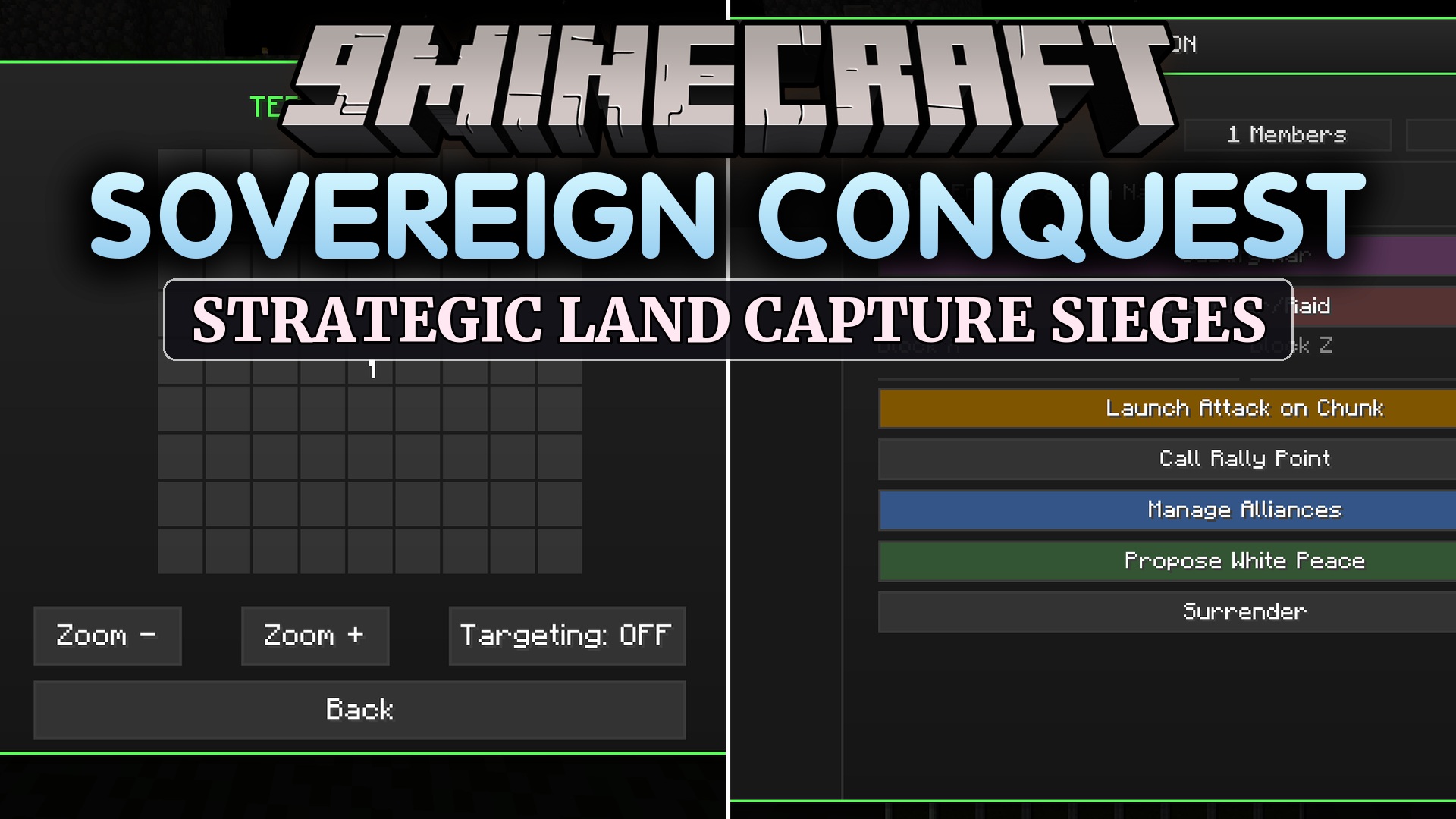 Sovereign Conquest Mod (1.21.1, 1.20.1) – Claim Land and Wage Multiplayer