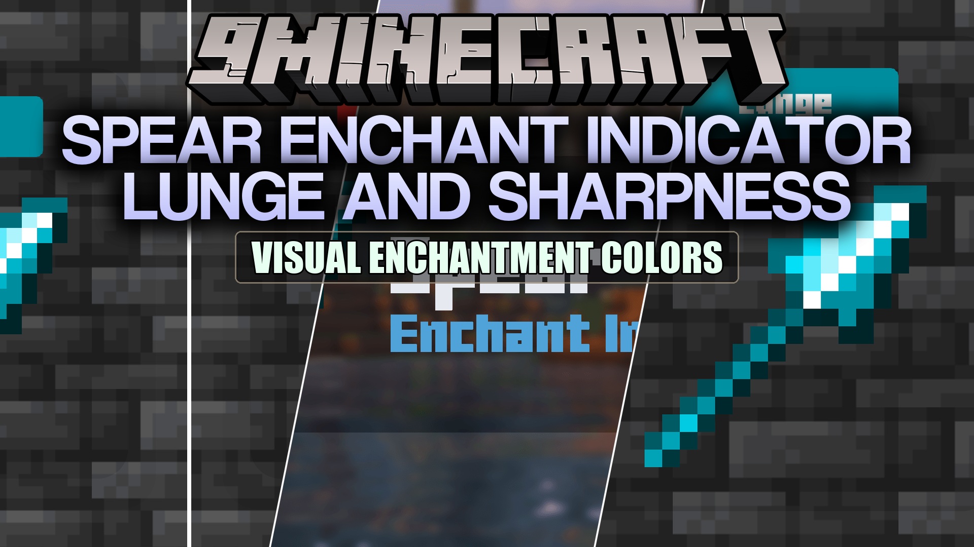 Spear Enchant Indicator Lunge and Sharpness Resource Pack