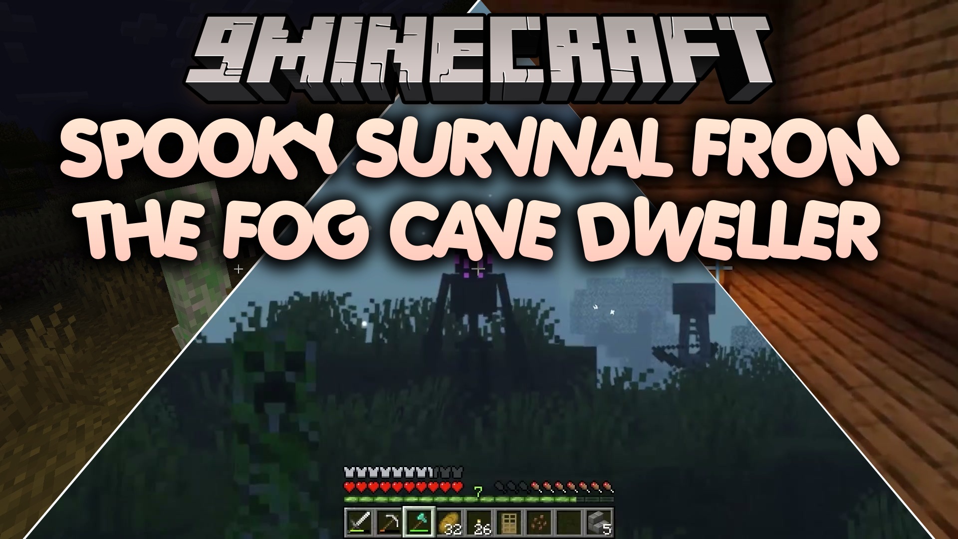 Spooky Survival From The Fog Cave Dweller Modpack (1.20.1) – Face Creepy Stalkers And Dwellers