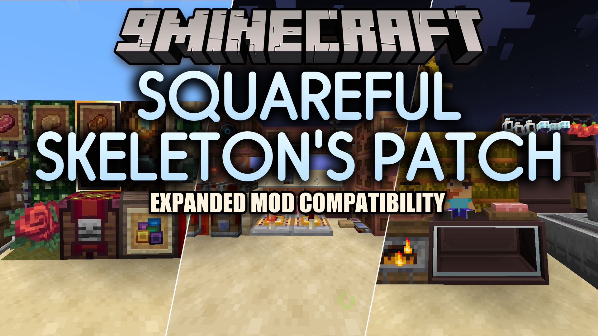Squareful Skeleton's Patch Resource Pack