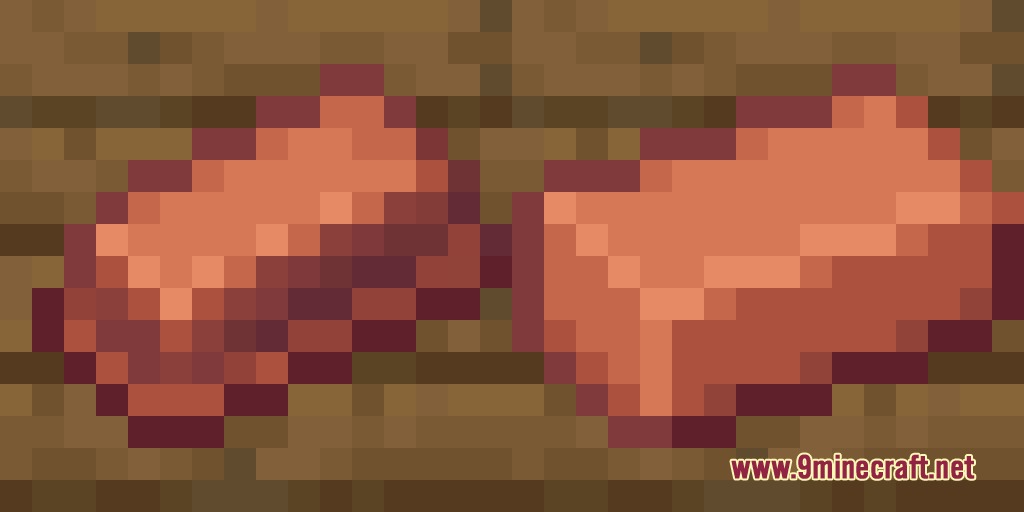 Standardized Ingots Create and More Resource Pack Screenshot 4 Copper ingots updated to match the classic vanilla Minecraft ingot shape