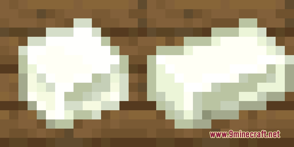 Standardized Ingots Create and More Resource Pack Screenshot 7 A comparison of white metal ingots showing the standardized vanilla bar shape
