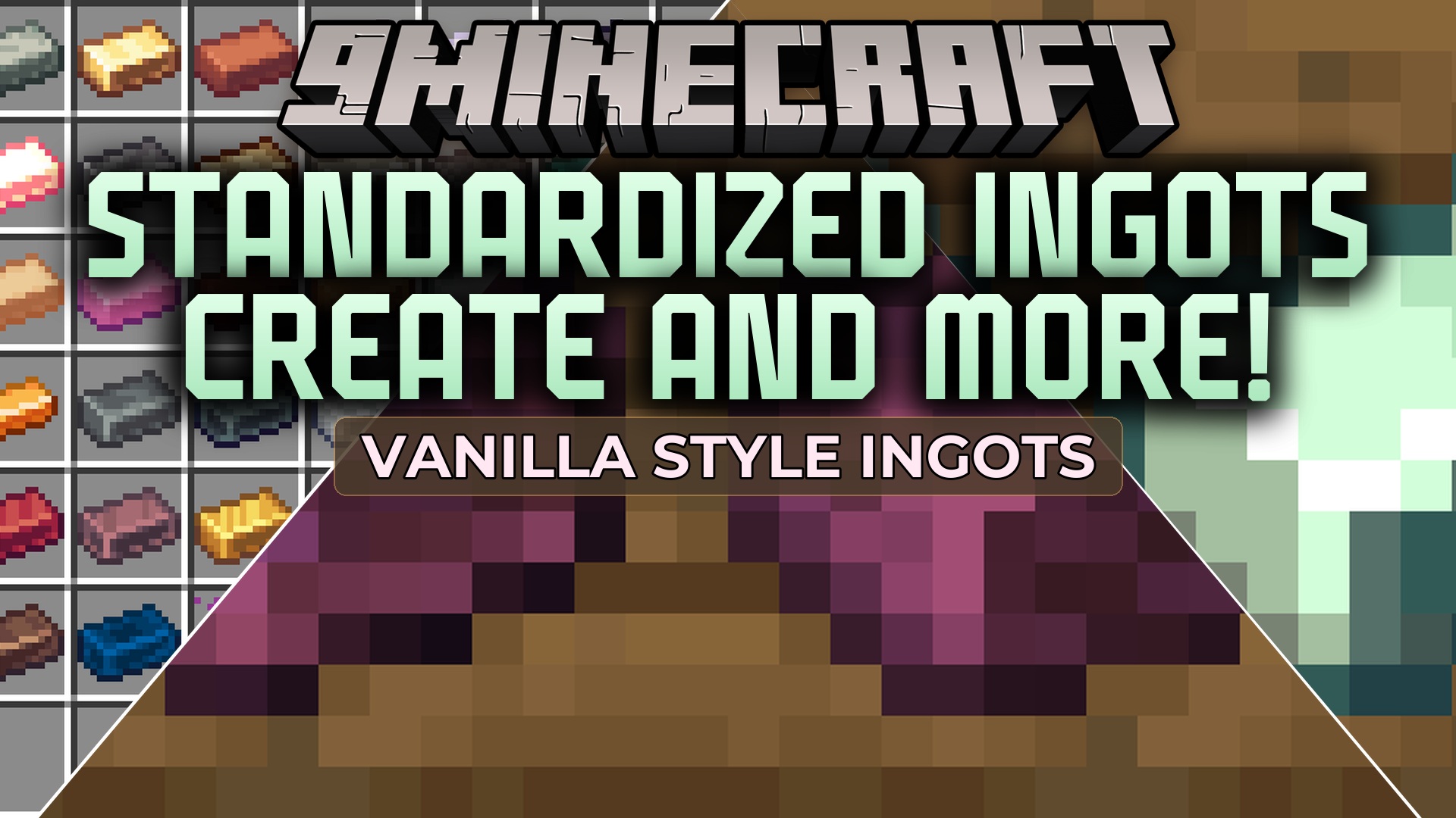 Standardized Ingots Create and More Resource Pack