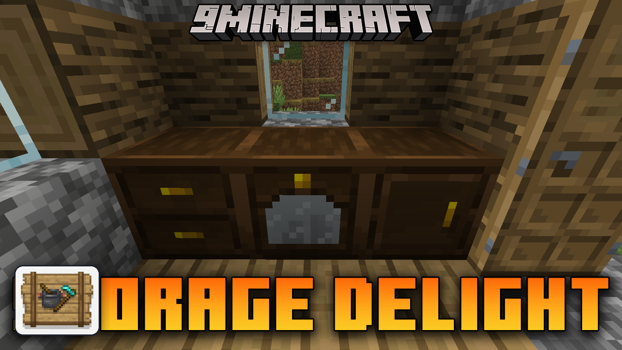 Storage Delight Mod (26.2, 1.20.1) – Make Your Kitchen Shine