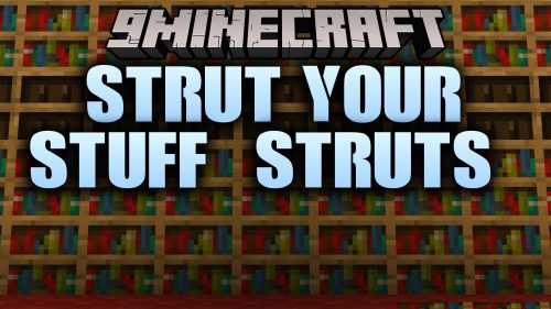 Strut Your Stuff Struts Mod (1.21.1, 1.20.1) - Span Open Gaps with Walkable