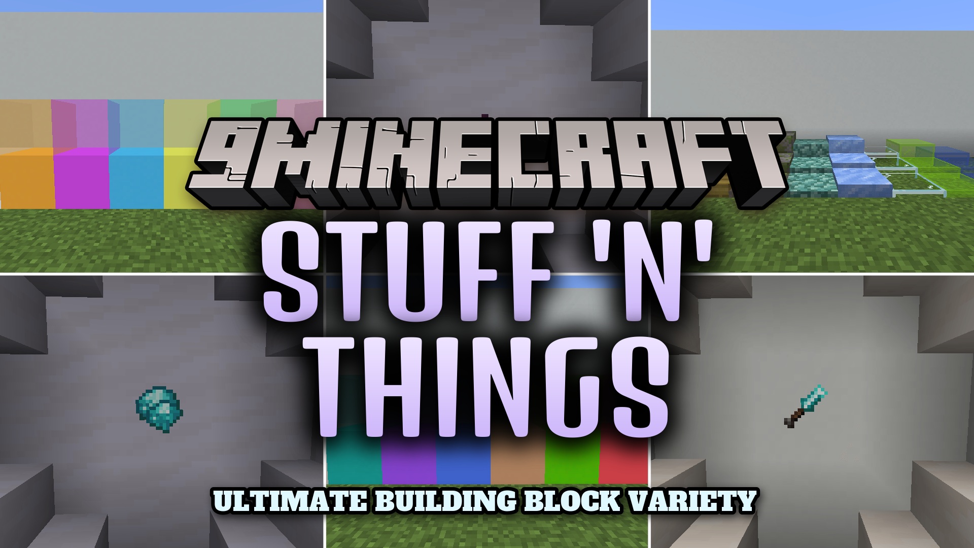 Stuff 'N' Things Mod (1.21.1) – Build Custom Shapes with Stackable Block Layers