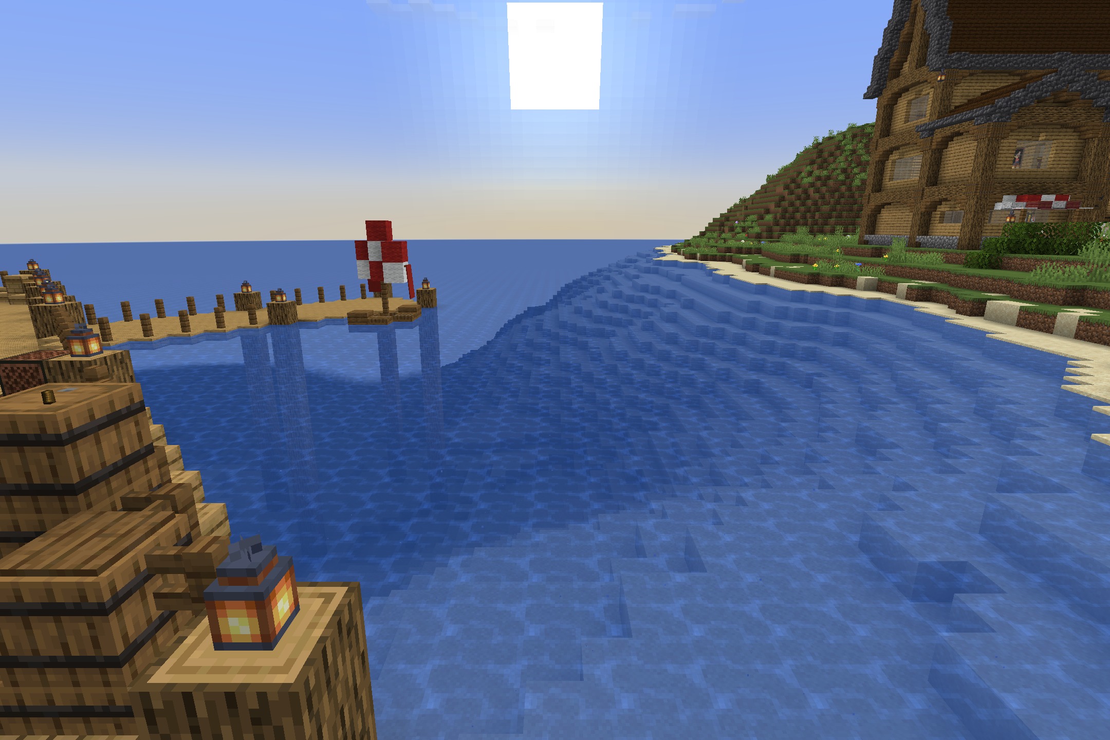 Stylized Liquids Resource Pack (1.21.11, 1.21.1) – Beautiful Handpainted Oceans — screenshot 8