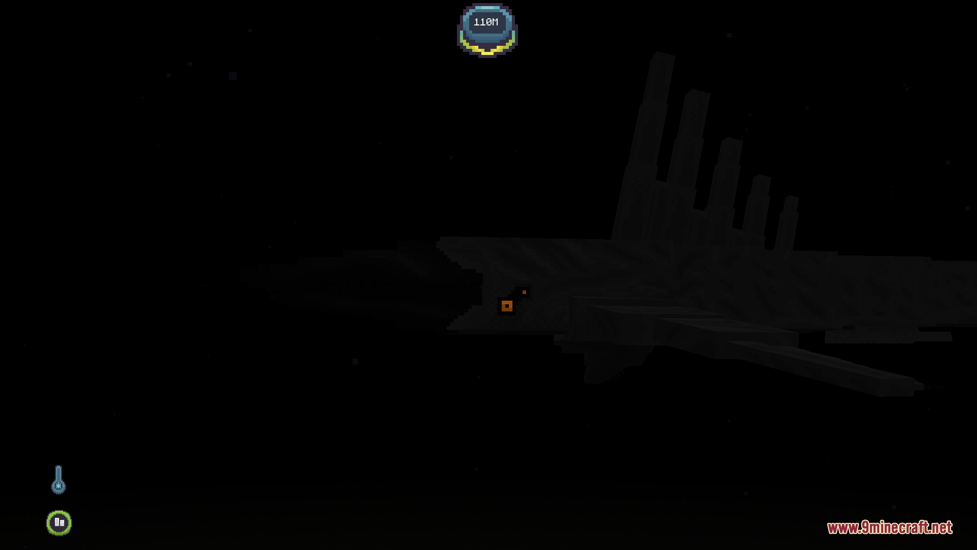 Subnautica After Zero Mod Screenshot 3 Massive leviathan creature lurking in the dark depths of the deep sea void