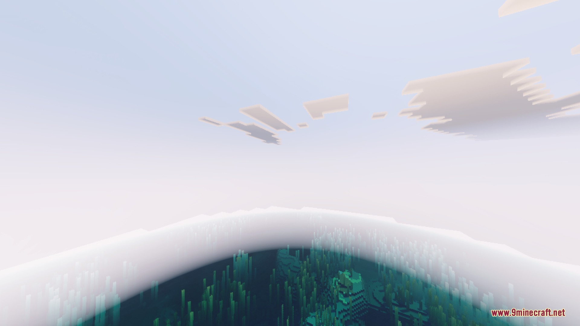 Summerset Visuals Shader Screenshot 5 Summerset Visuals adds unique custom cloud patterns to the Minecraft sky