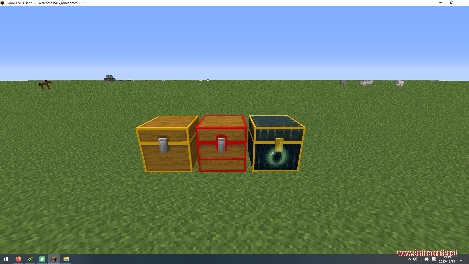 Sword UI Resource Pack (1.8.9) – Clean PvP Interface with Shorter Weapons — screenshot 4