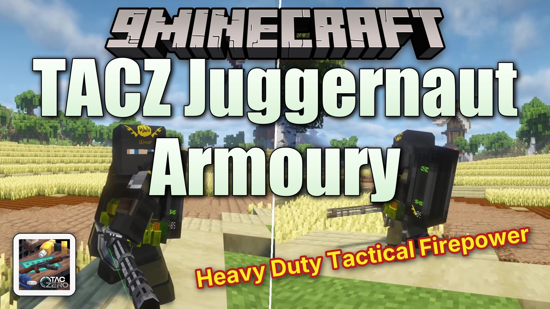 TACZ Juggernaut Armoury Mod (1.20.1) – Survive Deadly Gunfights