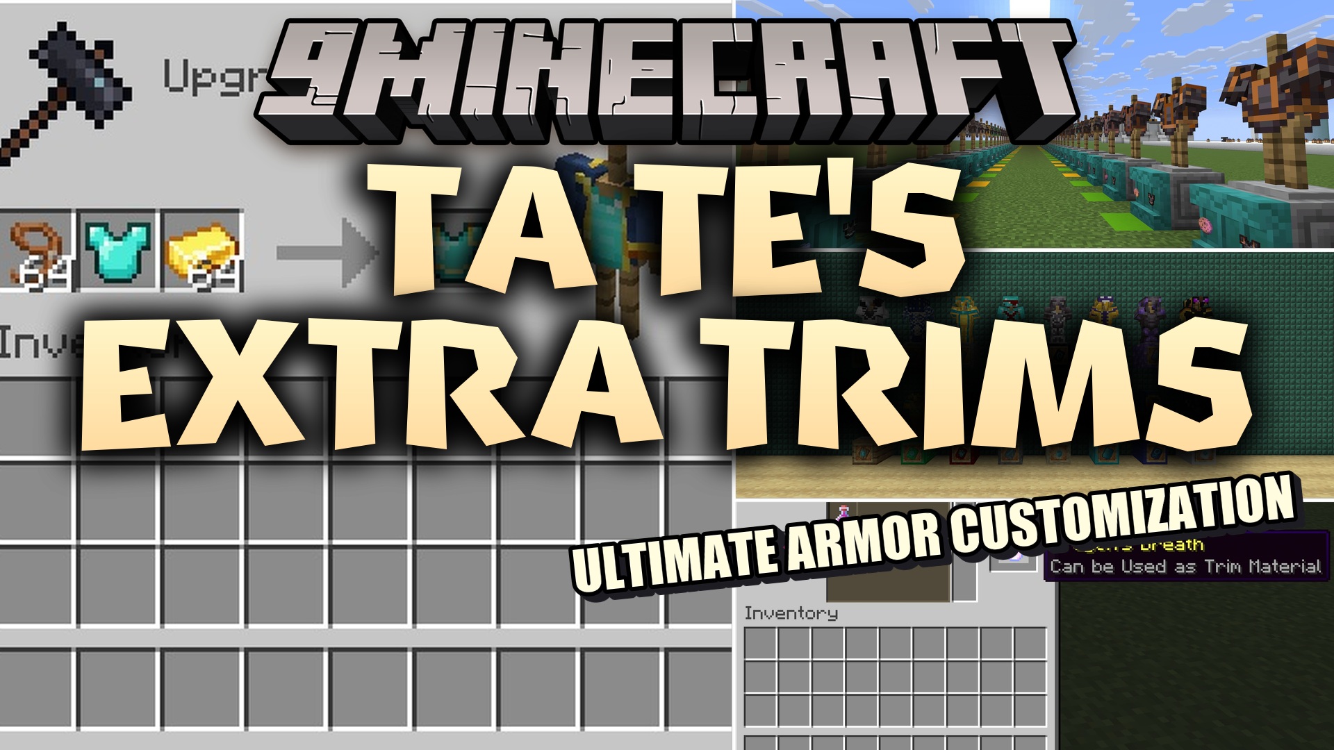 Ta Te's Extra Trims Data Pack (26.2, 1.21.1) – Style Your Armor Using Everyday