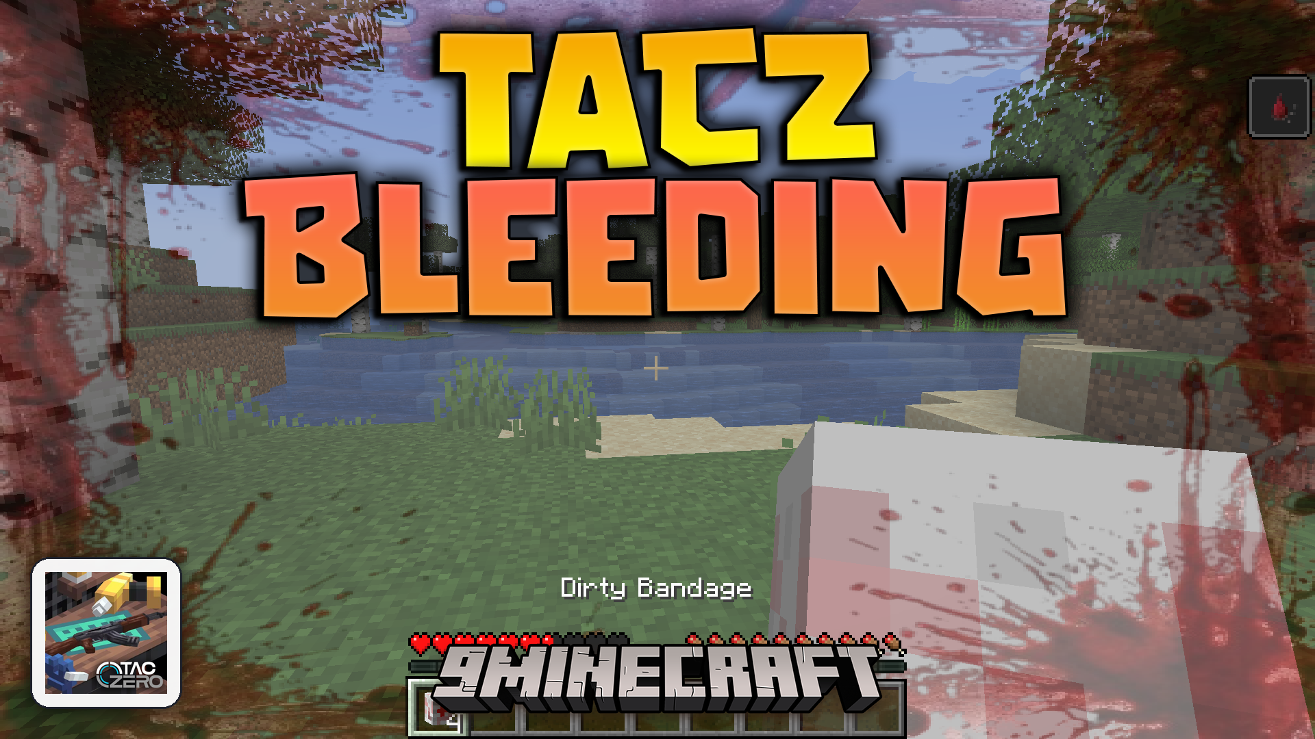 TaCZ Bleeding Mod (1.20.1) – Bandage Your Wounds Before You Bleed Out