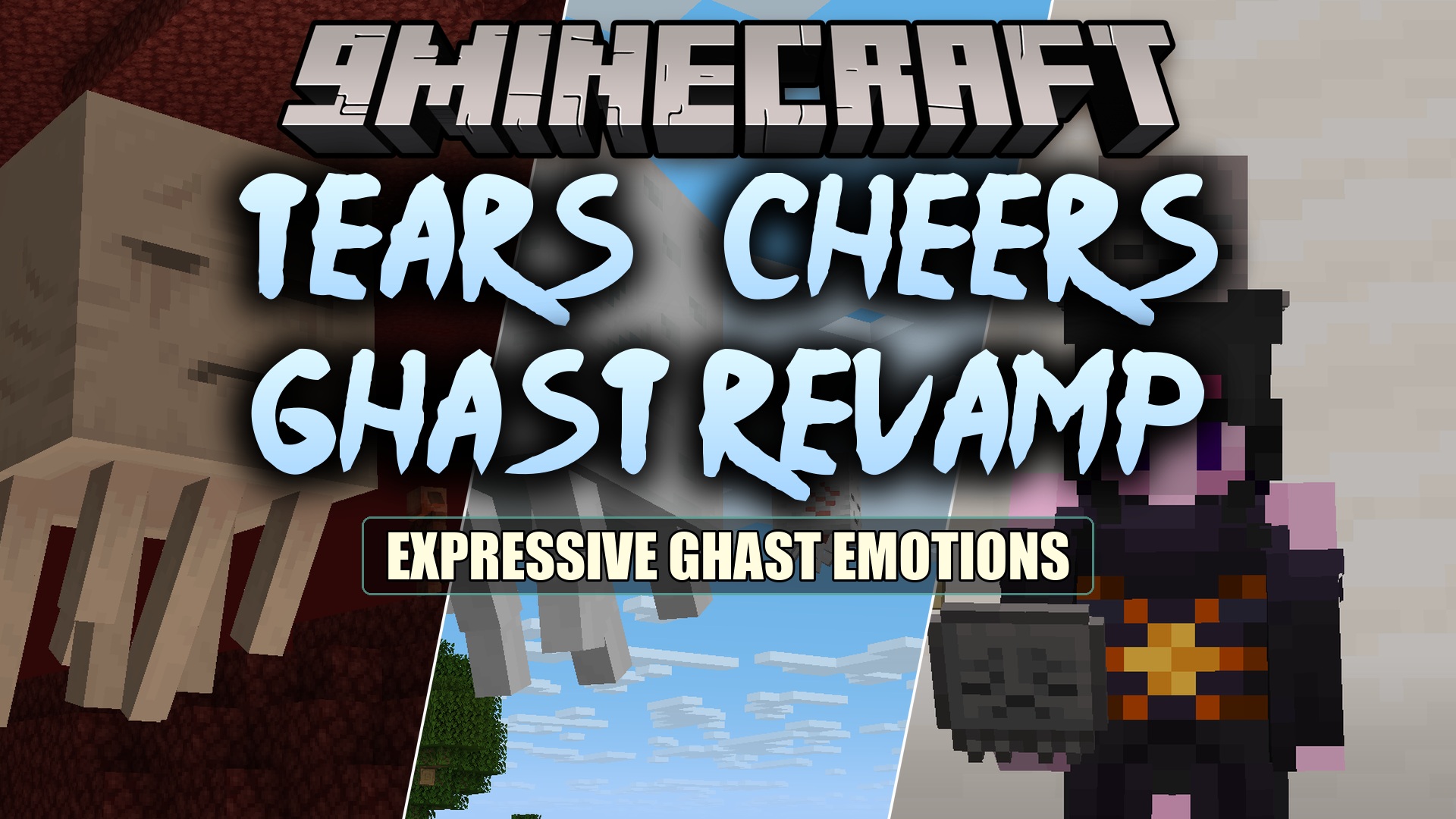 Tears & Cheers Ghast Revamp Resource Pack
