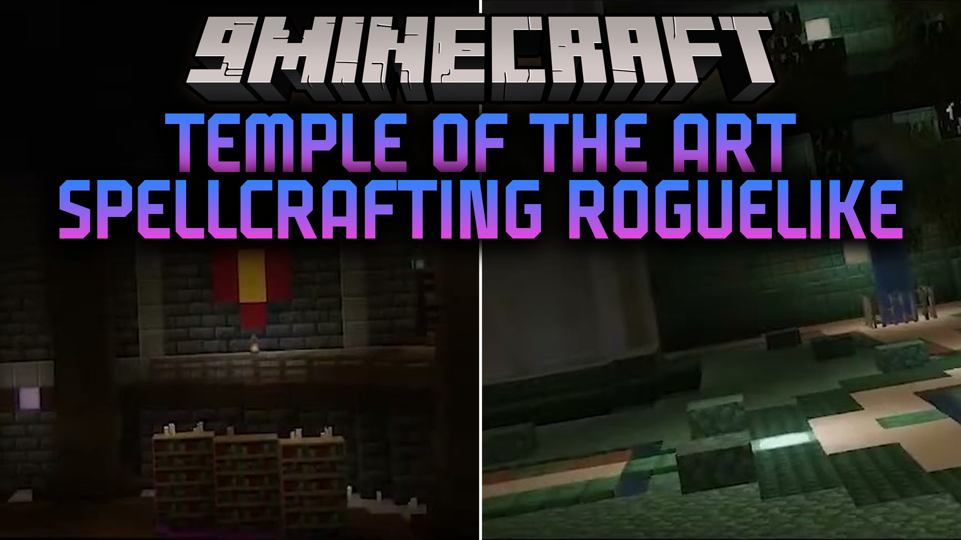 Temple of the Art Spellcrafting Roguelike Map