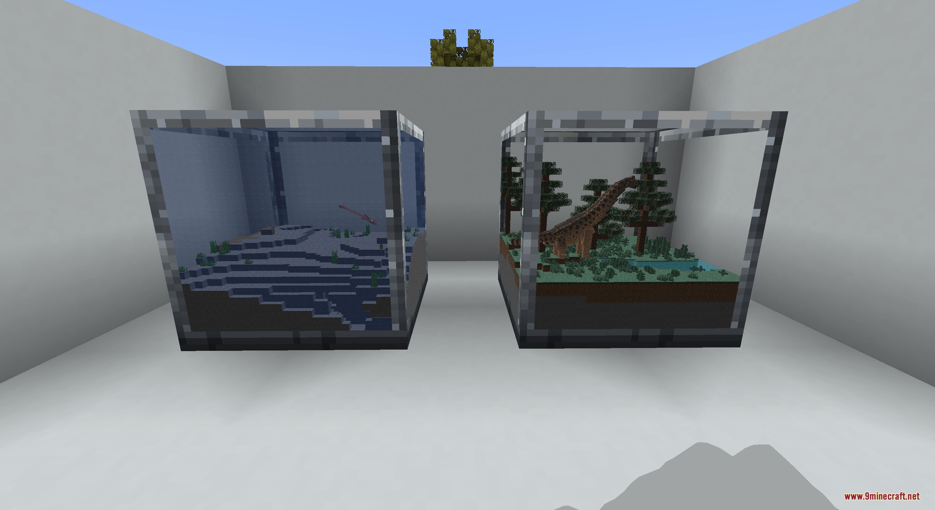 Terrariums and Aquariums Mod (1.21.1, 1.20.1) – Build Custom Glass Habitats — screenshot 3