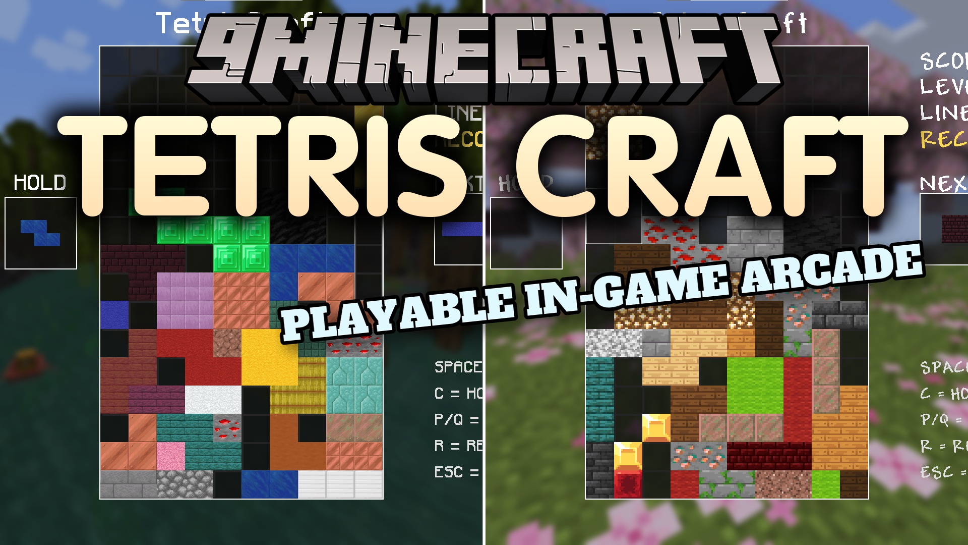 Tetris Craft Mod