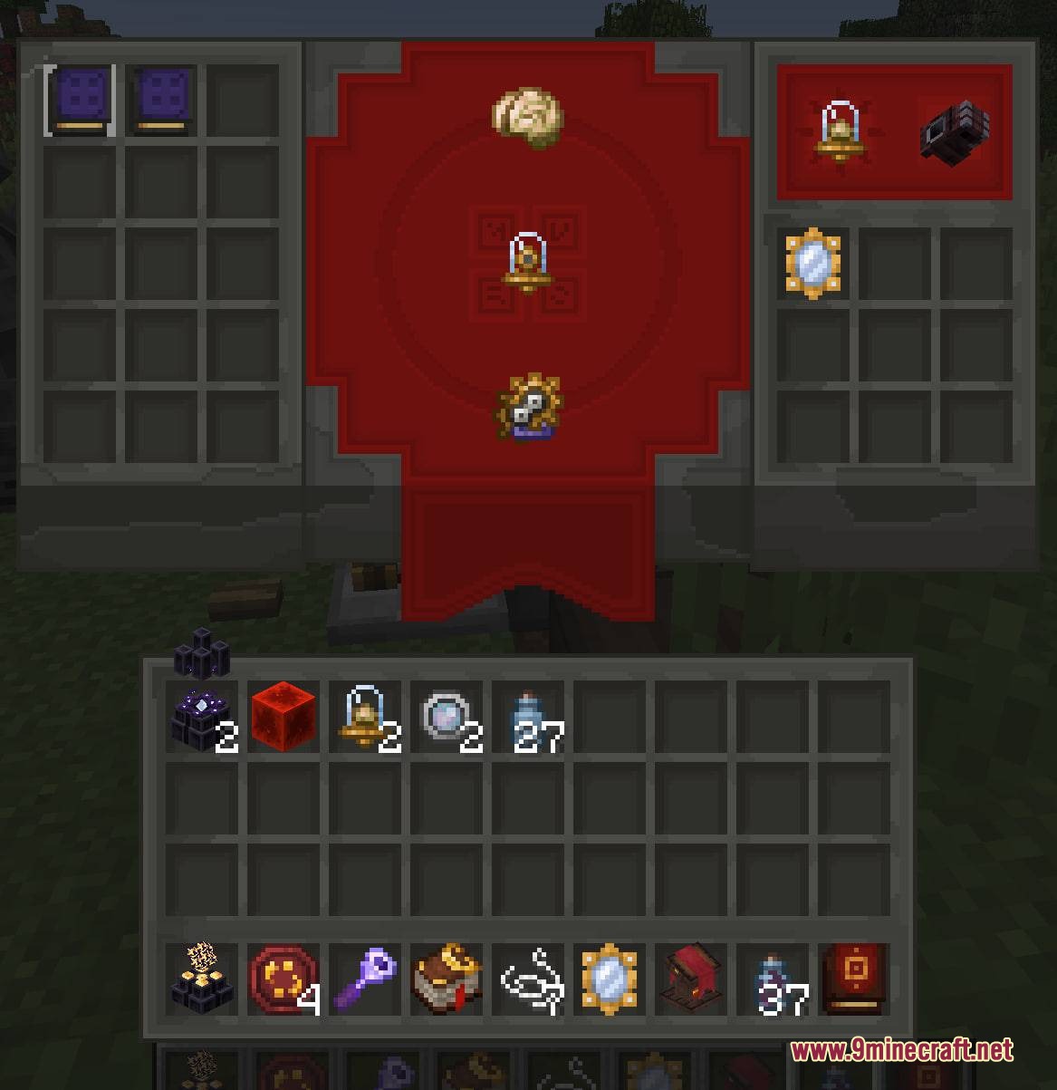 Thaumic Attempts Mod Screenshot 5 Arcane autocrafter interface from the Thaumic Attempts mod with magical items