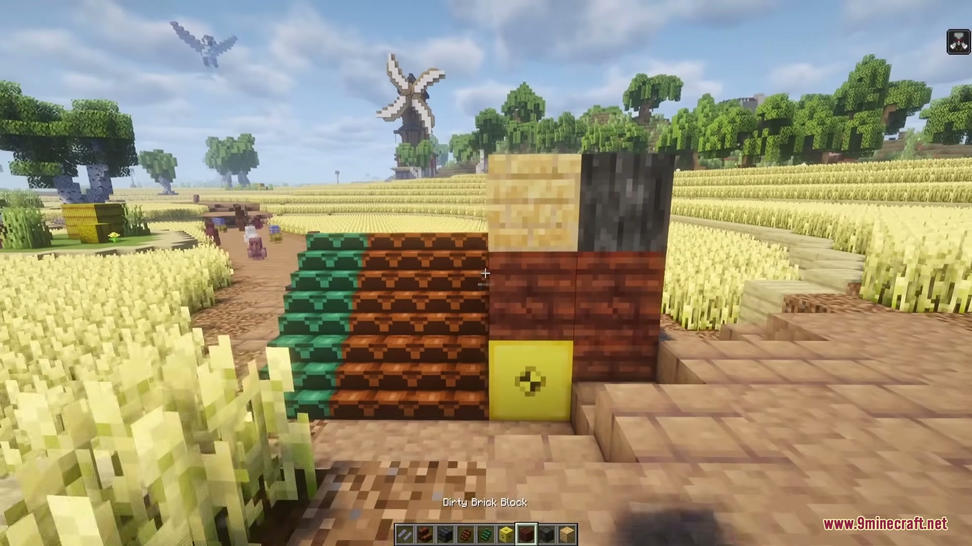 New decorative clay blocks and stairs from the Commando's Clay Mod