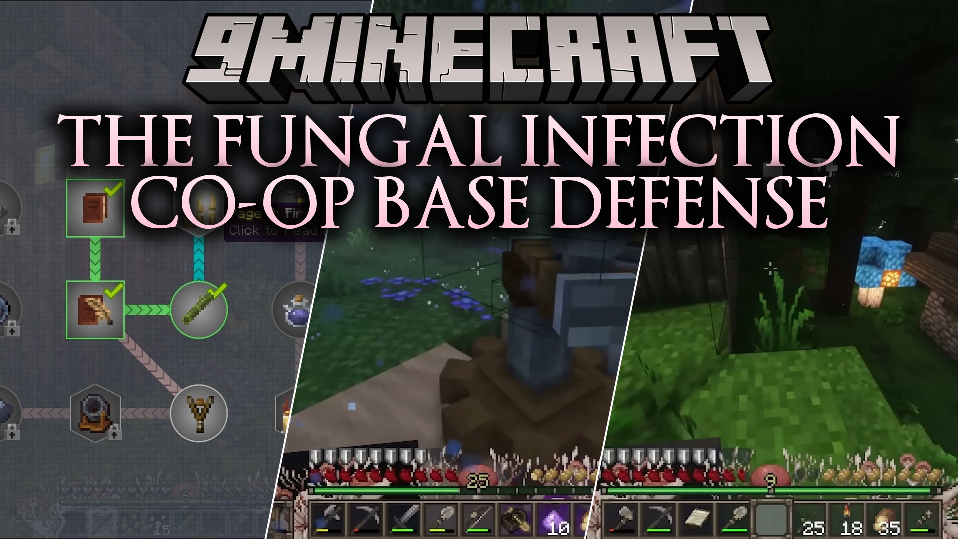 The Fungal Infection Co Op Base Defense Modpack