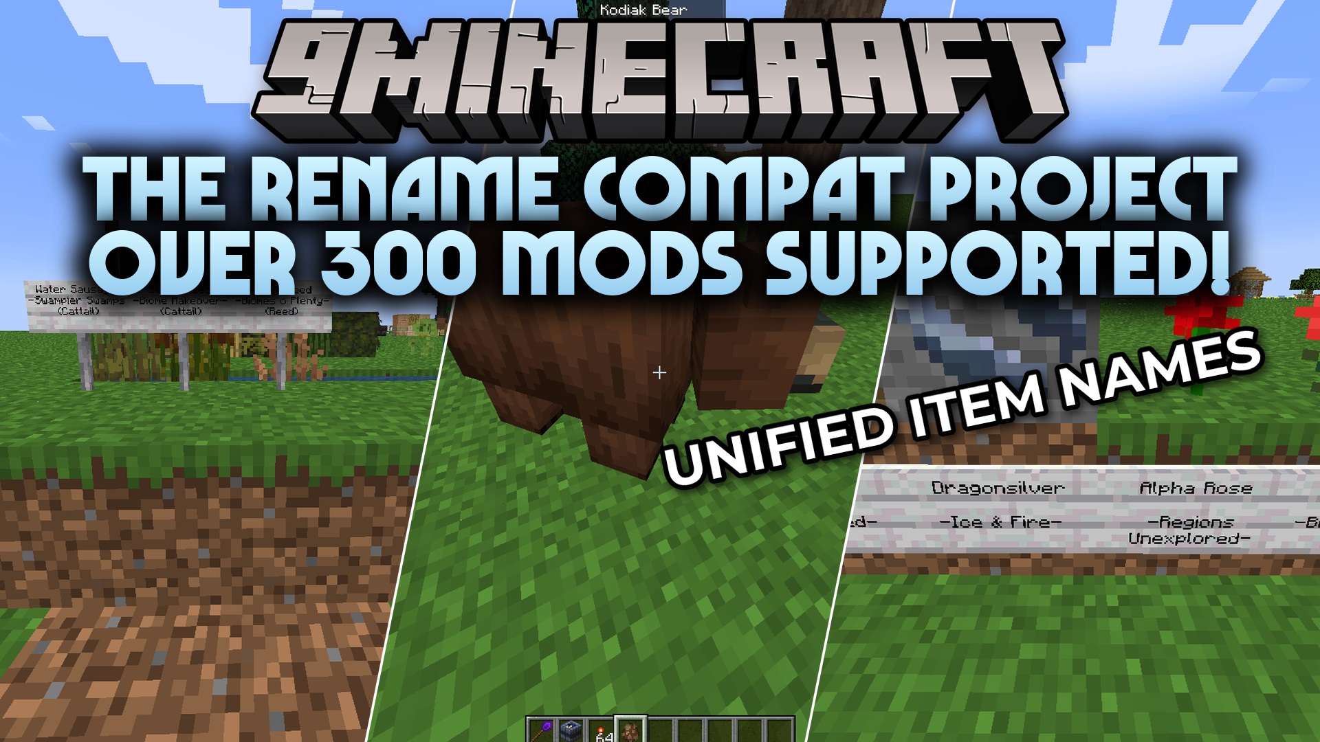 The Rename Compat Project Over 300 Mods Supported Resource Pack