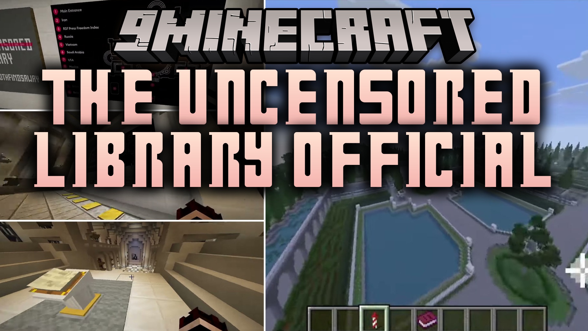 The Uncensored Library Official Map