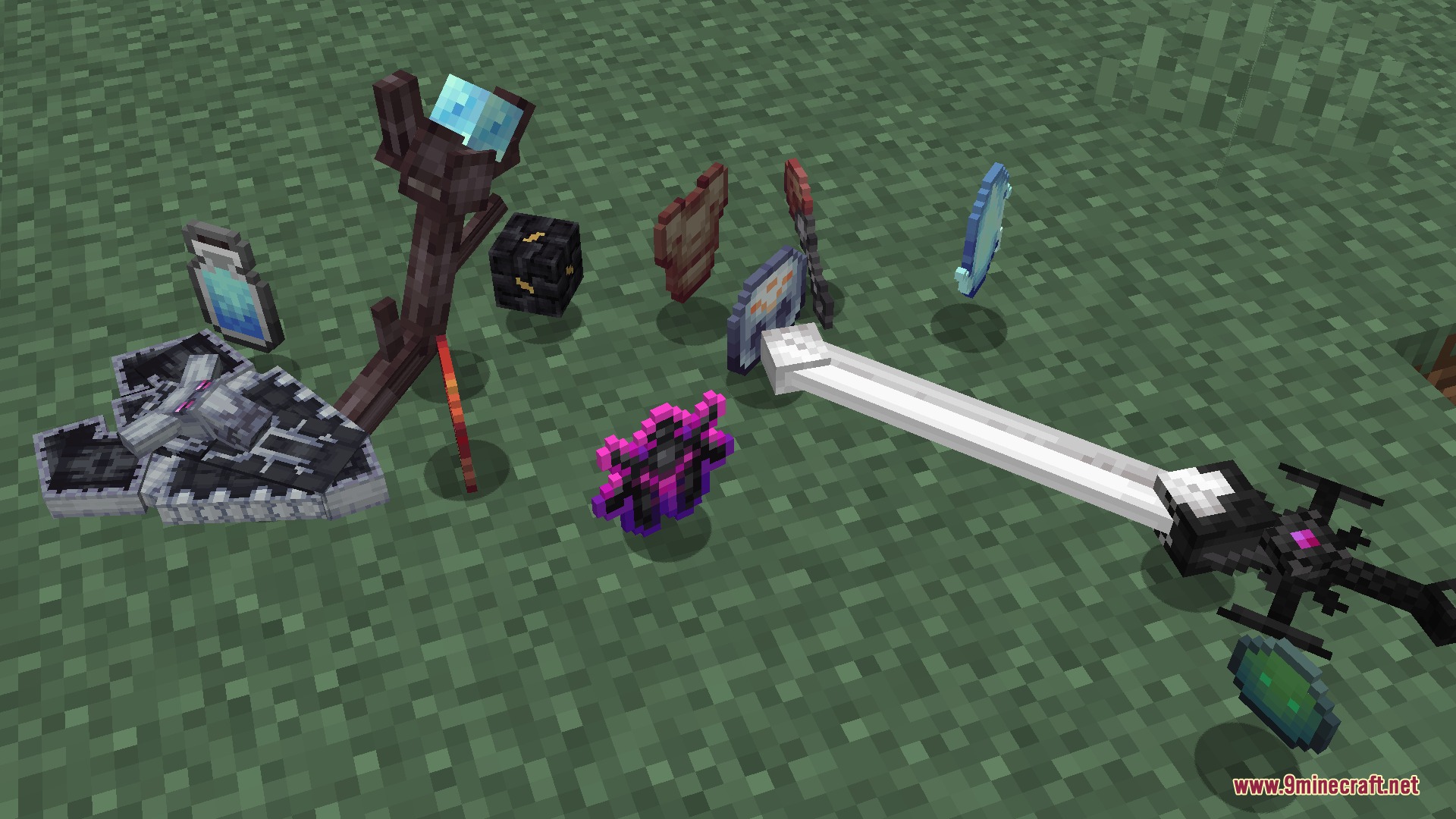 Threateningly Mobs Continued Mod Screenshot 3 Custom weapons and gear from the Threateningly Mobs Continued Mod