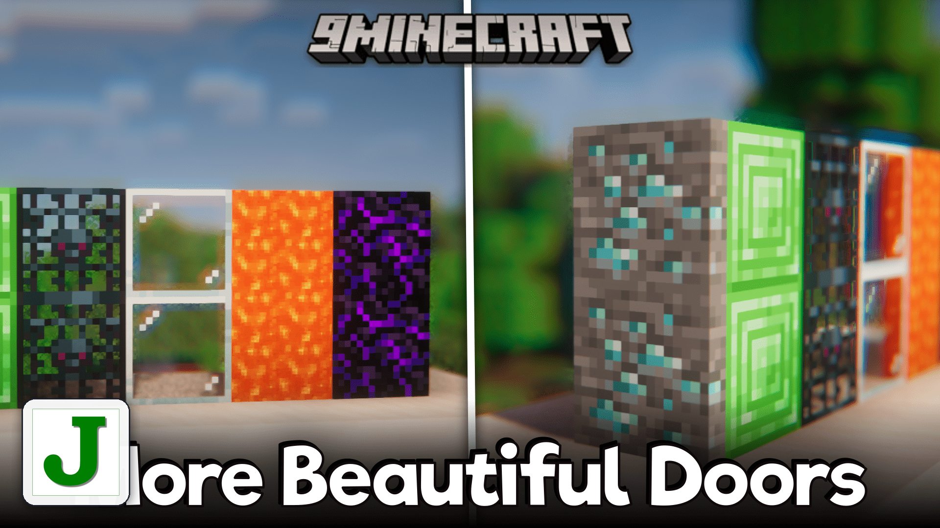 More Beautiful Doors Mod (26.1.2, 1.20.1) – 240+ New Doors