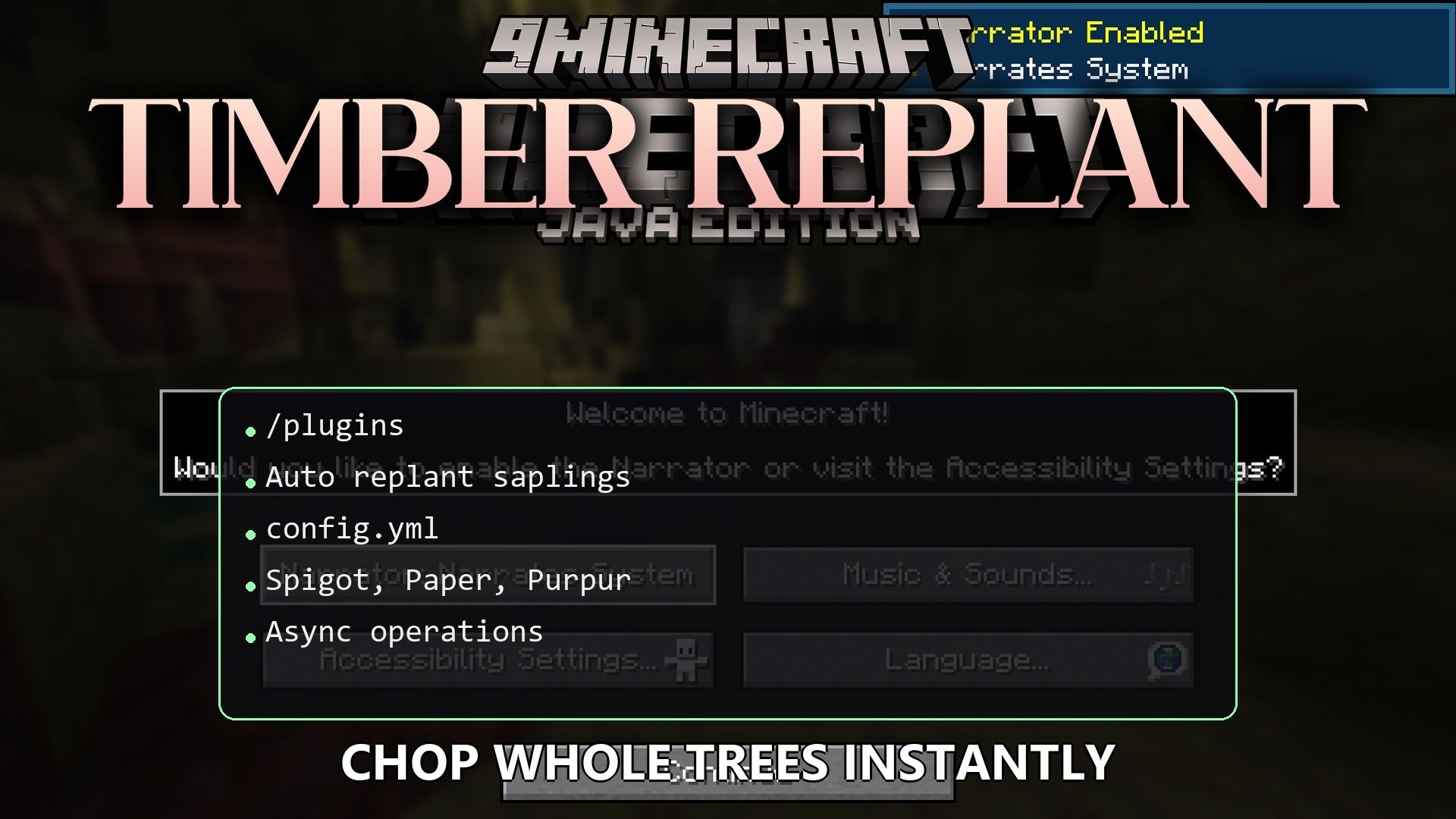 Timber Replant Plugin