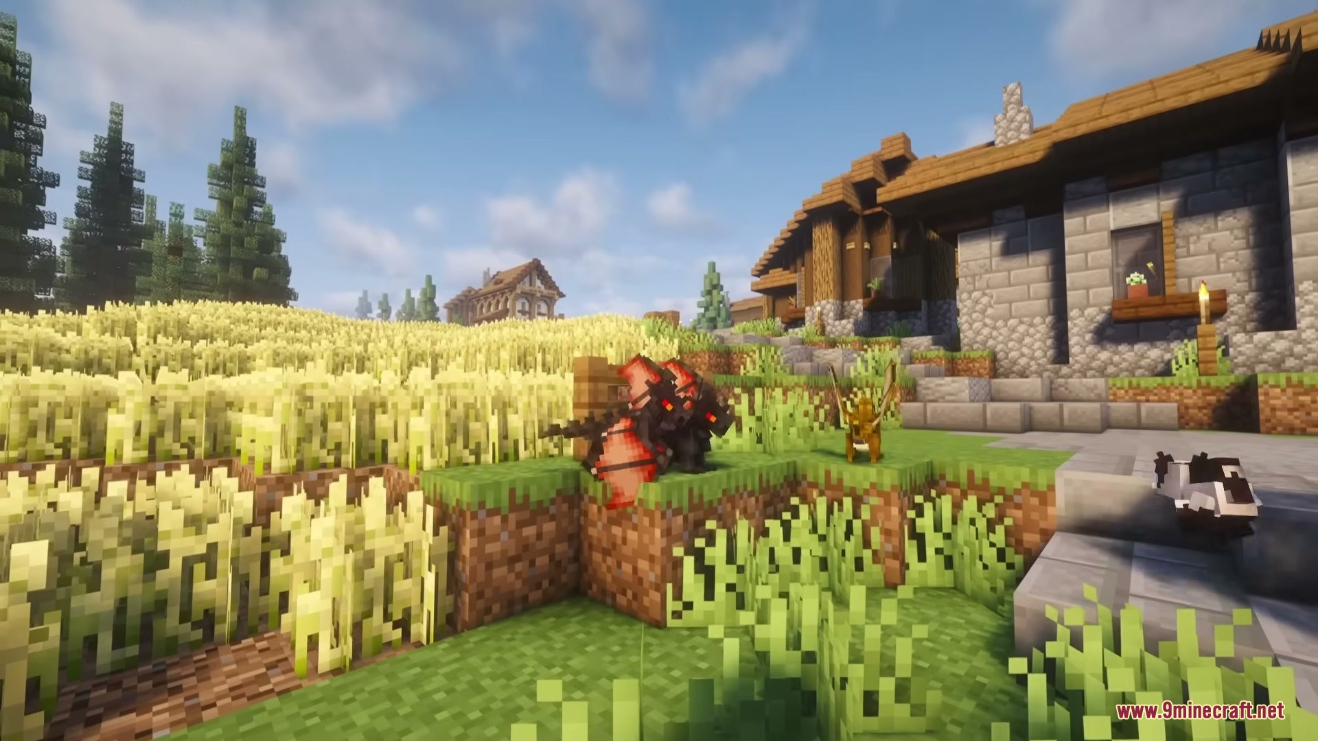 Tiny Dragons Reforged Mod (1.21.1, 1.20.1) – Hatch and Command Fire-Breathing — screenshot 3