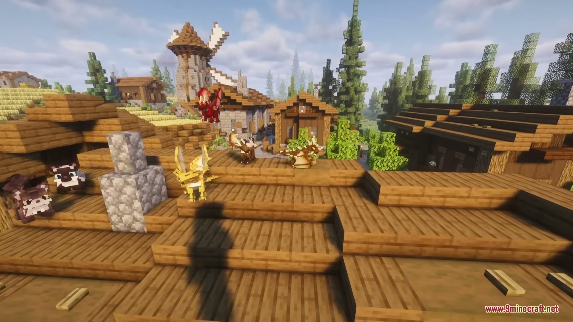 Tiny Dragons Reforged Mod (1.21.1, 1.20.1) – Hatch and Command Fire-Breathing — screenshot 4