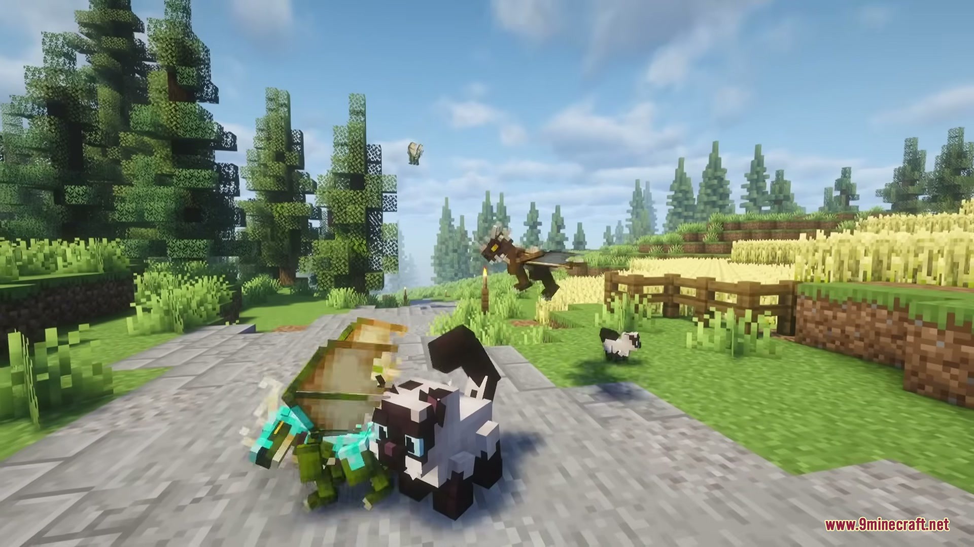 Tiny Dragons Reforged Mod (1.21.1, 1.20.1) – Hatch and Command Fire-Breathing — screenshot 5