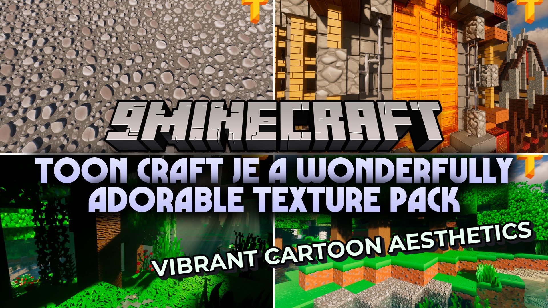 Toon Craft JE a Wonderfully Adorable Texture Pack Resource Pack