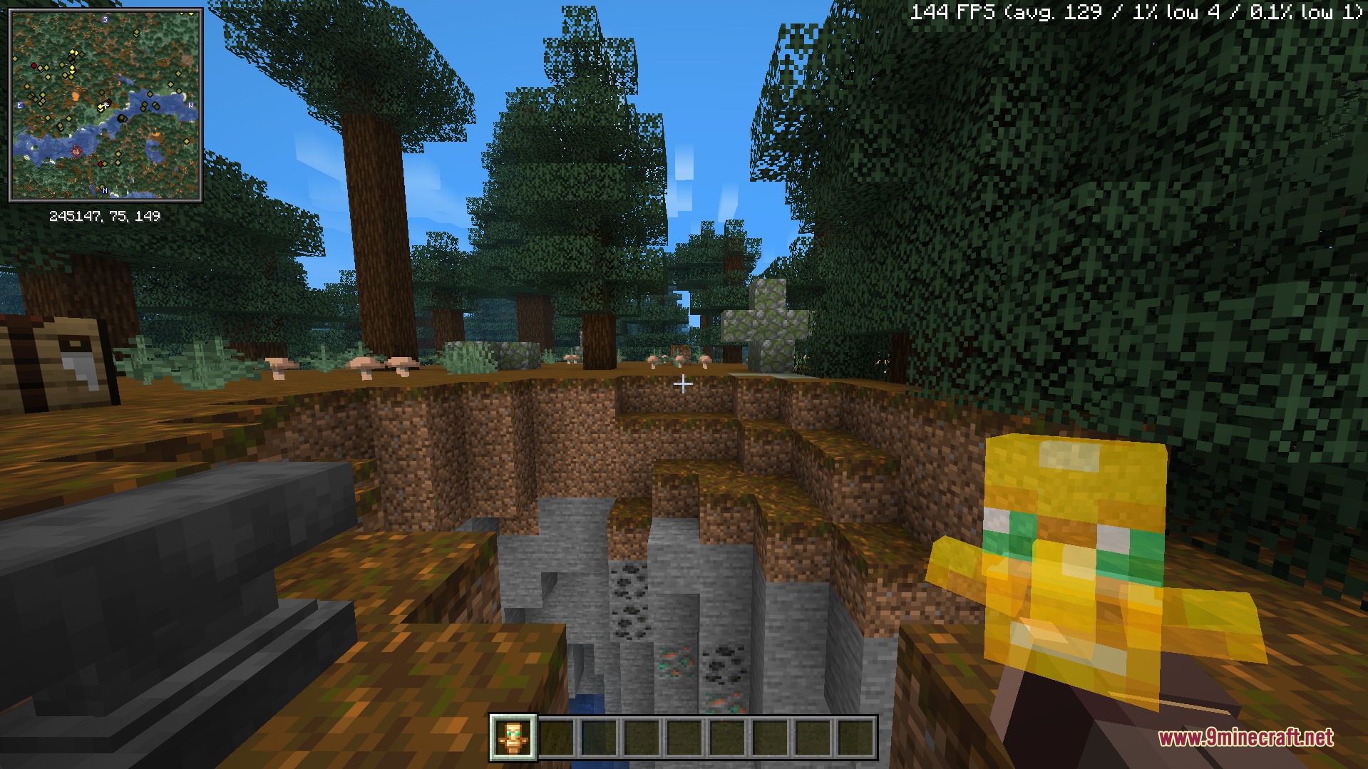 Totem & Stuff Resource Pack Screenshot 5 Translucent Totem of Undying model from the Totem and Stuff Resource Pack