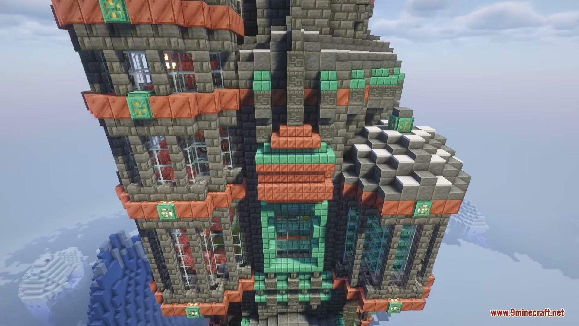 Towers of Chambers Mod Screenshot 8 The Towers of Chambers mod adds a massive tall trial chamber tower structure
